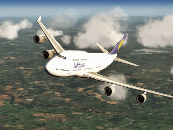 747 Over Manchester 1