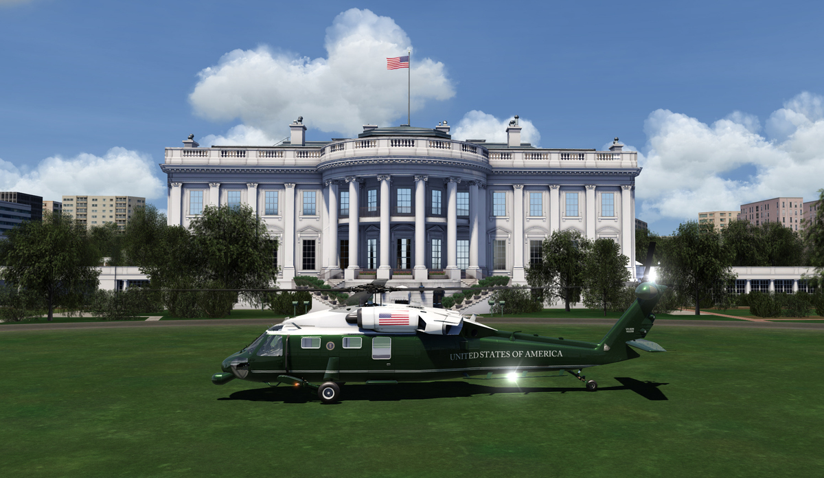Heli at White House 1
