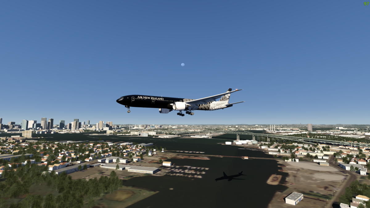 NZ452 approaching Boston KBOS