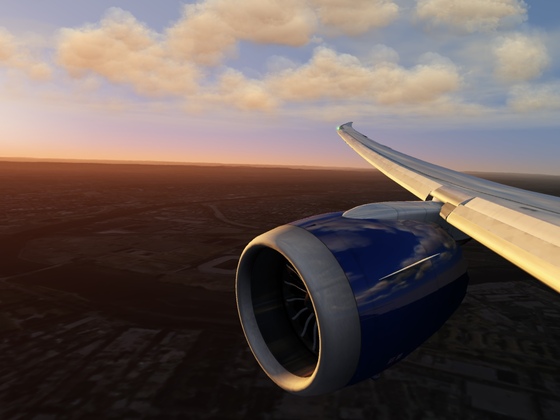Taking the United 78X out for a spin between Newark and Europe. Loving it.