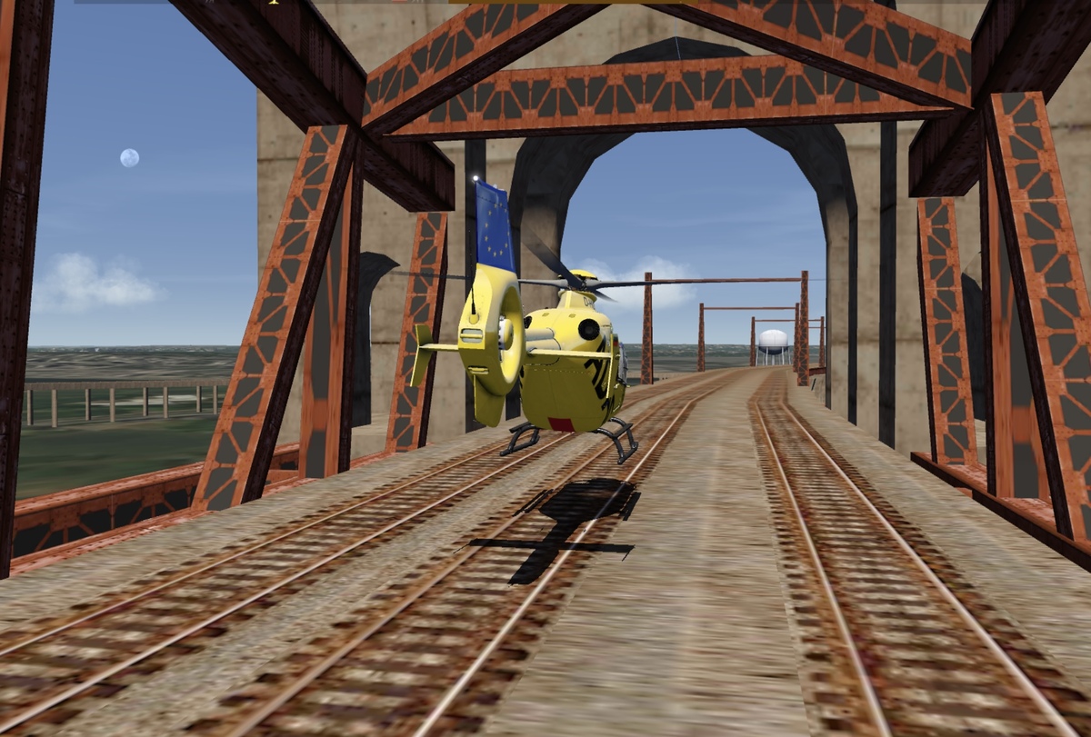 New York East River railway bridge without HUD  :)