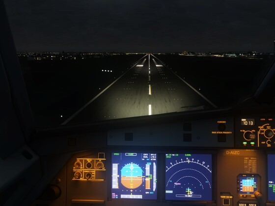 A320 Landing at EGLL