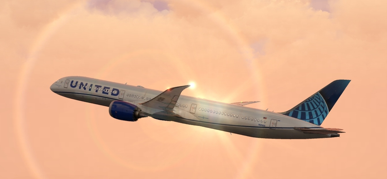 Sunset Takeoff