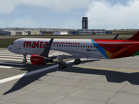 Malta airport LMML.