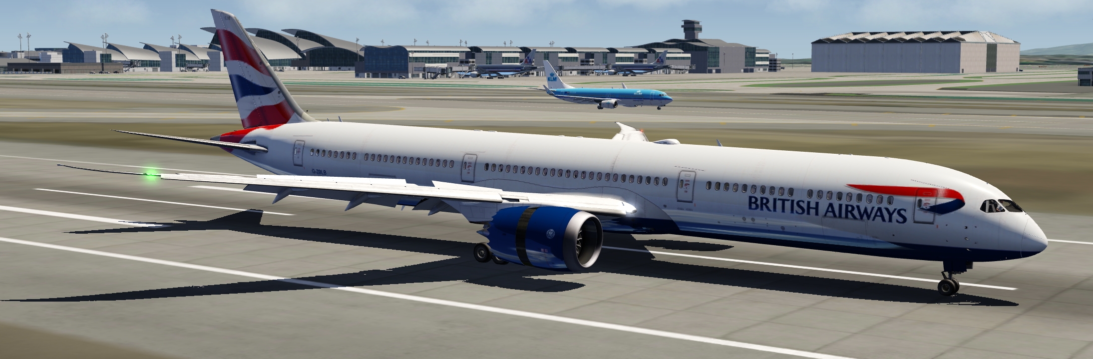 Heathrow reached successfully with the B787
