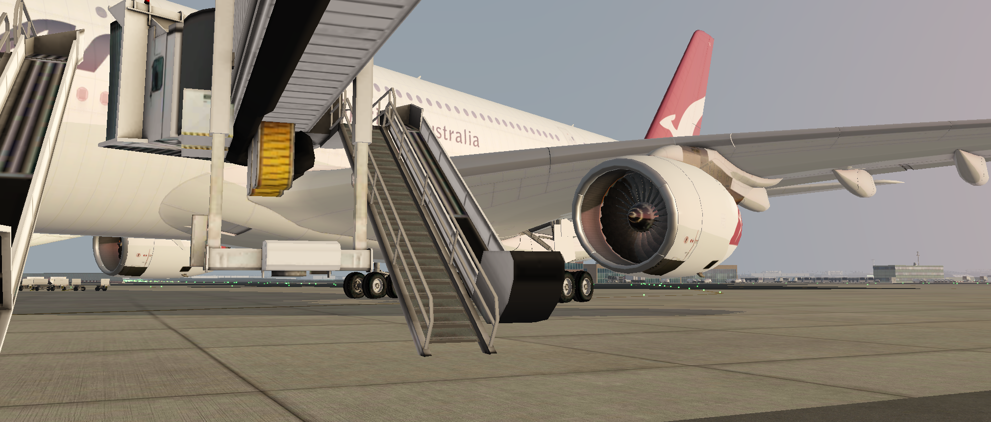 A380 Boarding at Frankfurt