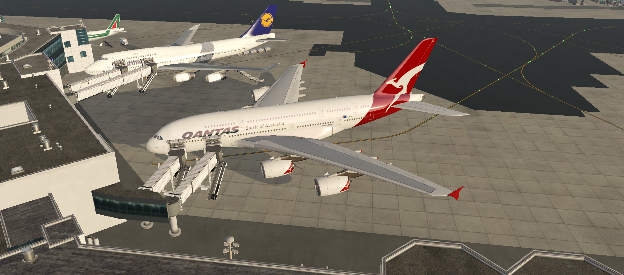 A380 Boarding at Frankfurt