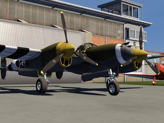 Lockheed P-38 Lightning in Hahnweide