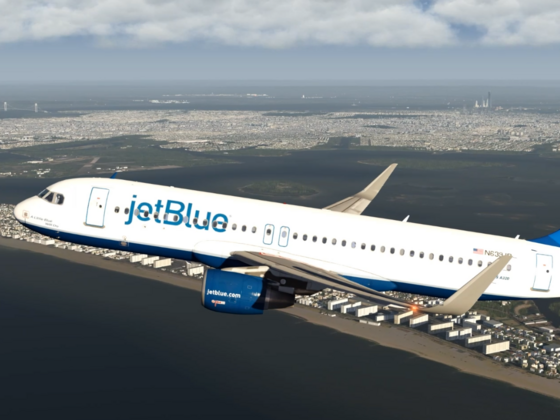 Jet Blue Climbing out of JFK
