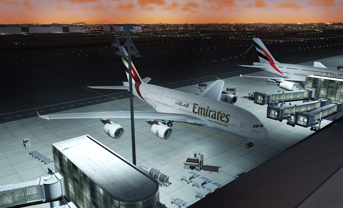 Dubai OMDB  Departure A380