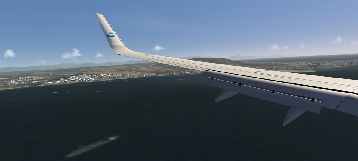 B737-900ER KLM at Gibraltar