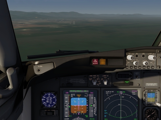 My first long flight with a 737NG.