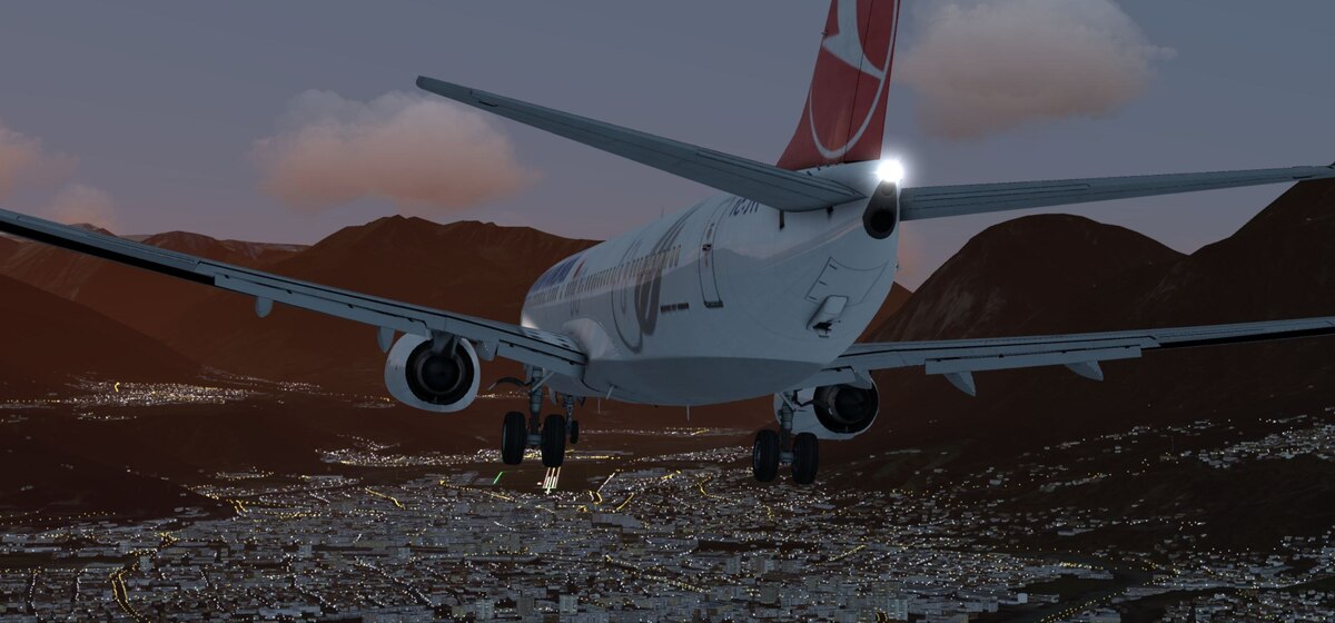 Landing in Innsbruck
