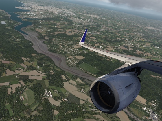 A320 DEPART FROM BREST #1/5
