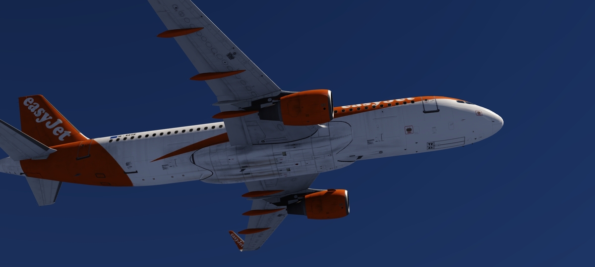 Easyjet approaching Zurich