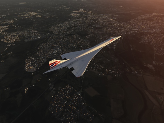 Concorde over London
