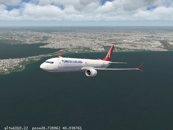 Departure from 'LTBA' Istanbul.