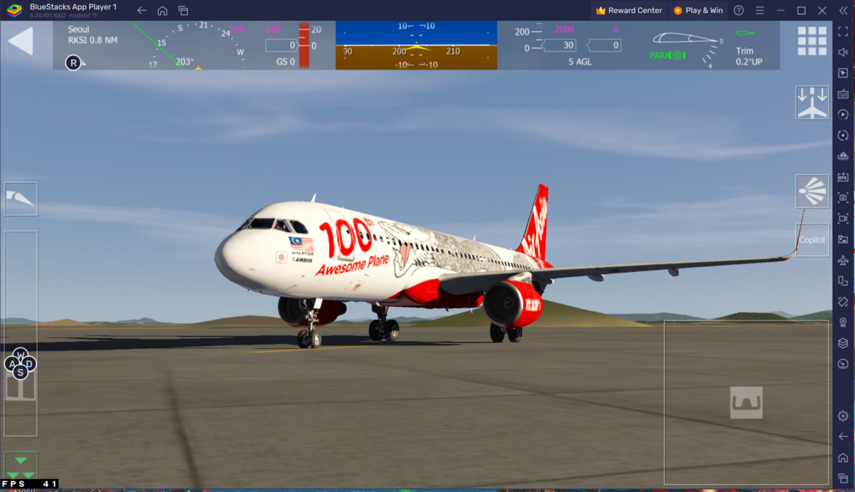 Flown A320 for 1st time from VTSP to RKSI amazing plane