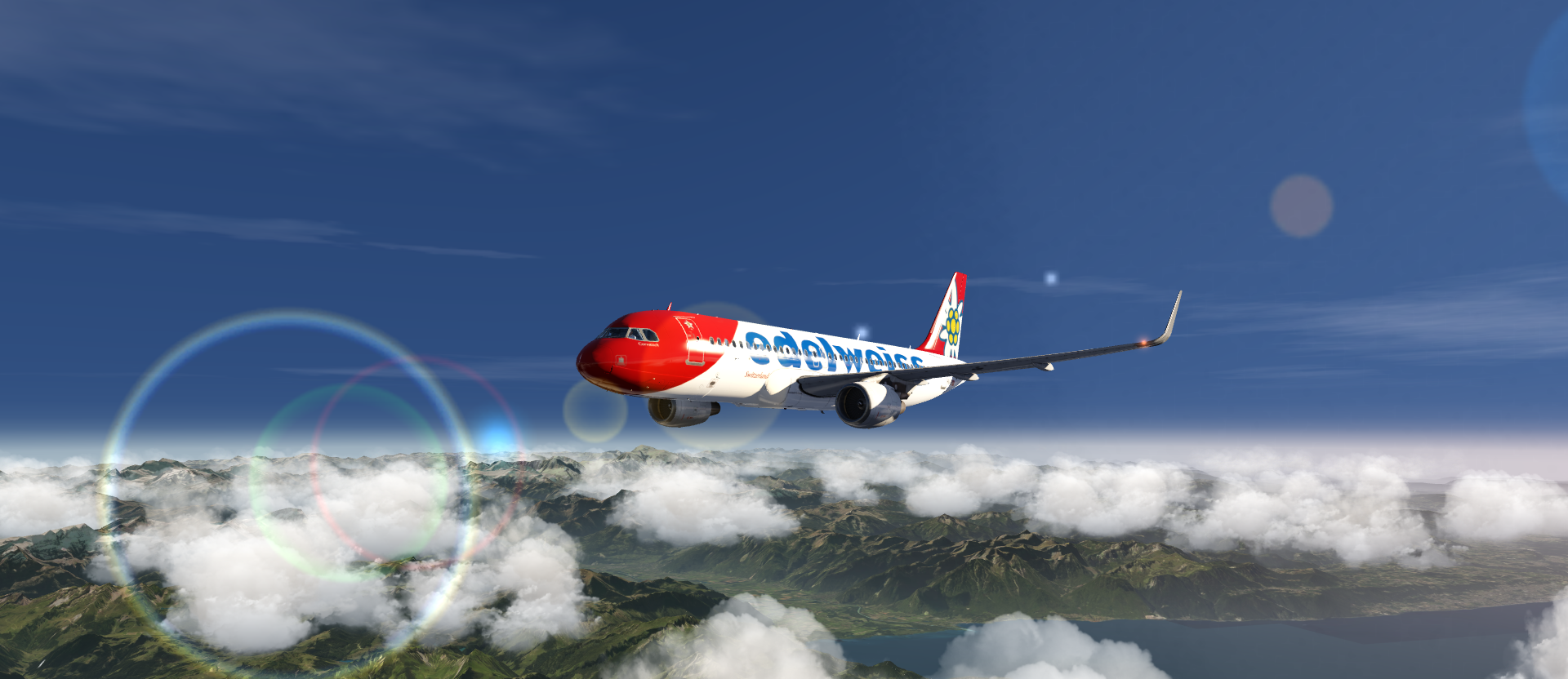 Edelweiss Air / A320 / Cruising