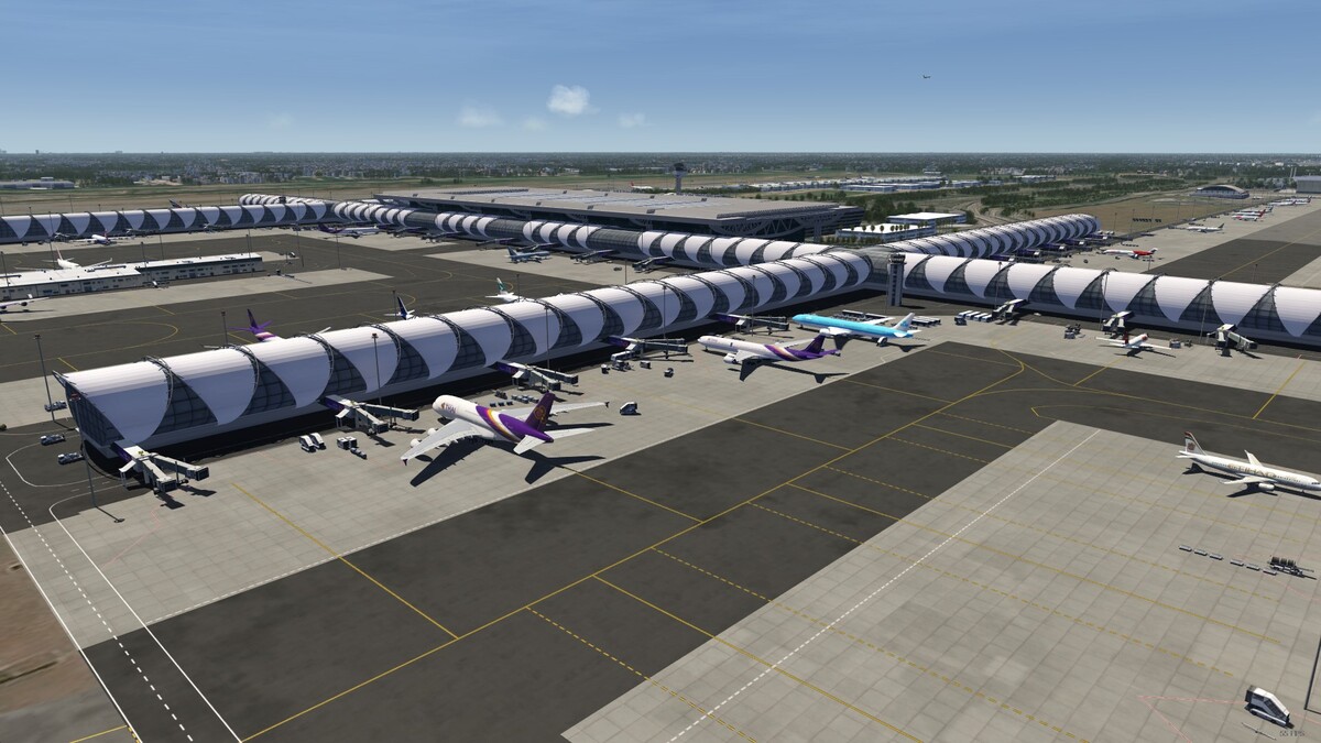 VTBS Suvarnabhumi intl. airport released!!!! | FS 4