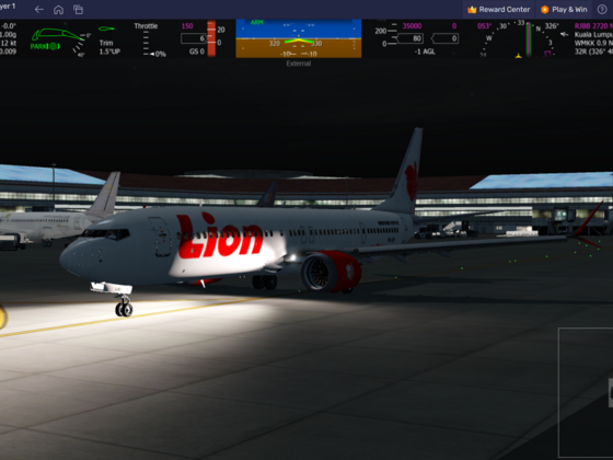 LION AIR [XAX532] ready for Kuala Lampur to Osaka [WMKK-RJBB]