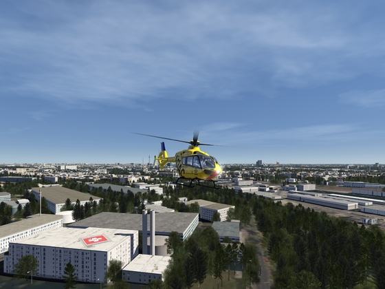 Berlin - Hospital Virchow Heliport