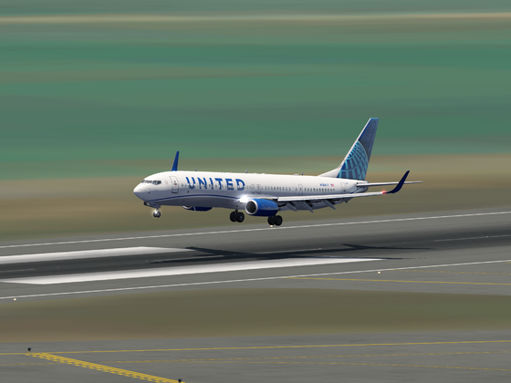 VHHH Landing Boeing 737-9ER