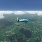 Aerofly fs2022 KLM 787-10 Flying in sweden