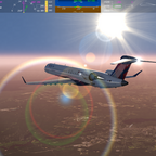 CRJ-900 flying high