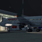 Swiss A320 At Gate